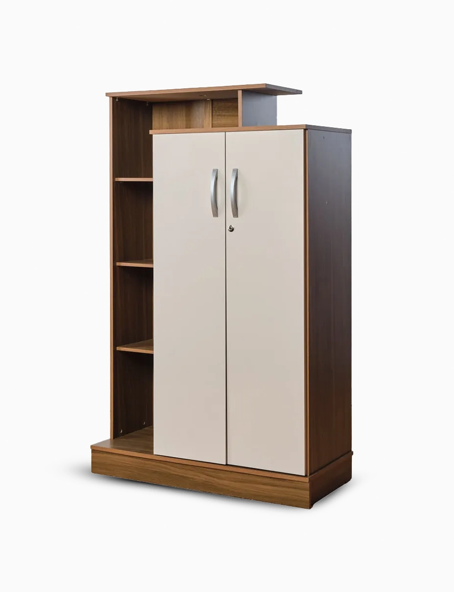 Armario Multiuso Elite Almendra/Off White | Muebles El Bosque