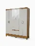 Armario Flash Almendra/Off White | Muebles El Bosque