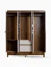 Armario Flash Almendra/Off White | Muebles El Bosque