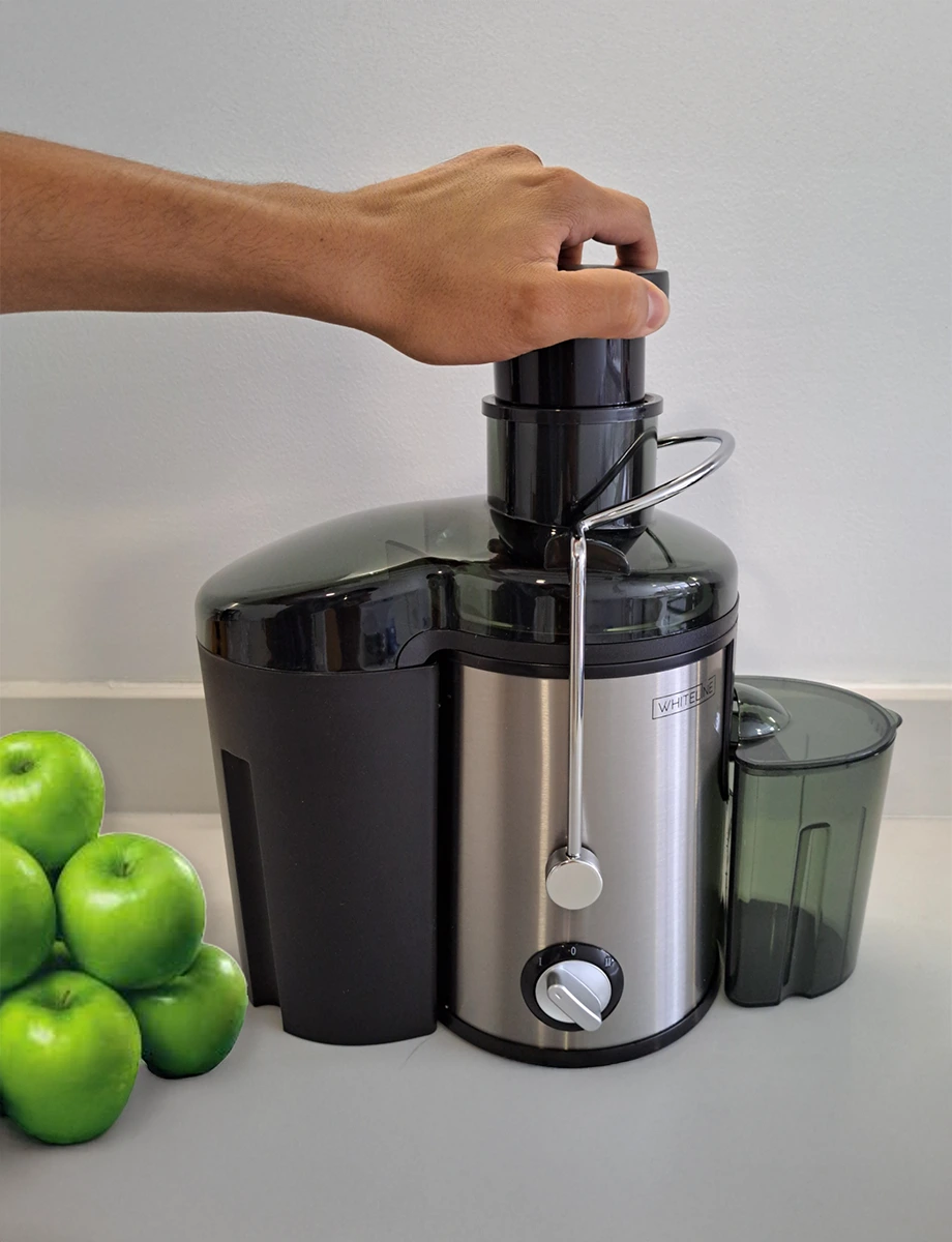 Combo Horno Eléctrico + Cafetera + Extractor de jugos | Whiteline + Set x3 Fuente de Vidrio
