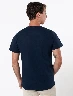 Camiseta Básica Azul Marino Hombre – Diseño clásico y fácil de combinar.