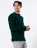 Sweater Acanalado Verde Oscuro Hombre – Sofisticado y fácil de combinar
