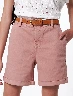 Bermuda con Cinturón Rosa Mujer – Toque femenino para estilo diario