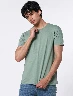 Camiseta Llana Verde Hombre – Estilo casual para uso diario
