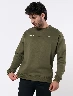 Buzo Doble Estampado Verde Oliva Hombre – Estilo urbano contemporáneo