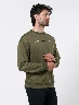 Buzo Doble Estampado Verde Oliva Hombre – Estilo urbano contemporáneo