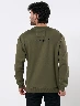 Buzo Doble Estampado Verde Oliva Hombre – Estilo urbano contemporáneo