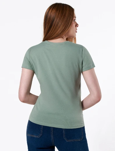 Camiseta Básica Verde