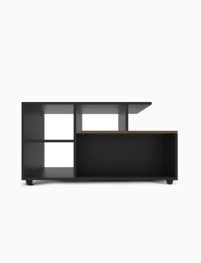 Mesa de Centro Edimburgo Negro/Arizona | Mueble Fácil