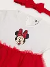 Vestido Minnie Rojo/Blanco Bebé Niña – Prenda especial para días encantadores