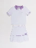 Conjunto Camiseta Polo Falda Blanca Niña – Estilo elegante infantil