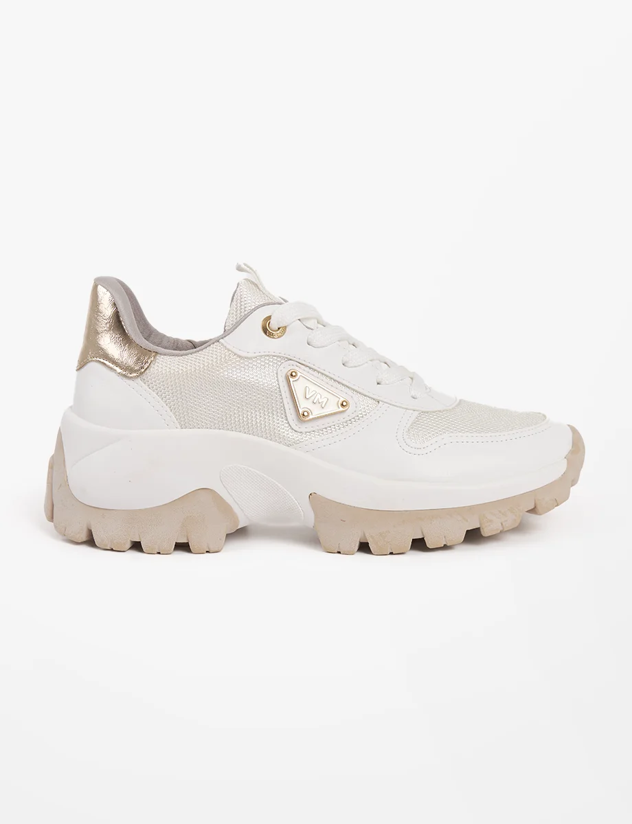 Sneakers Chuncky Blanco | Via Marte
