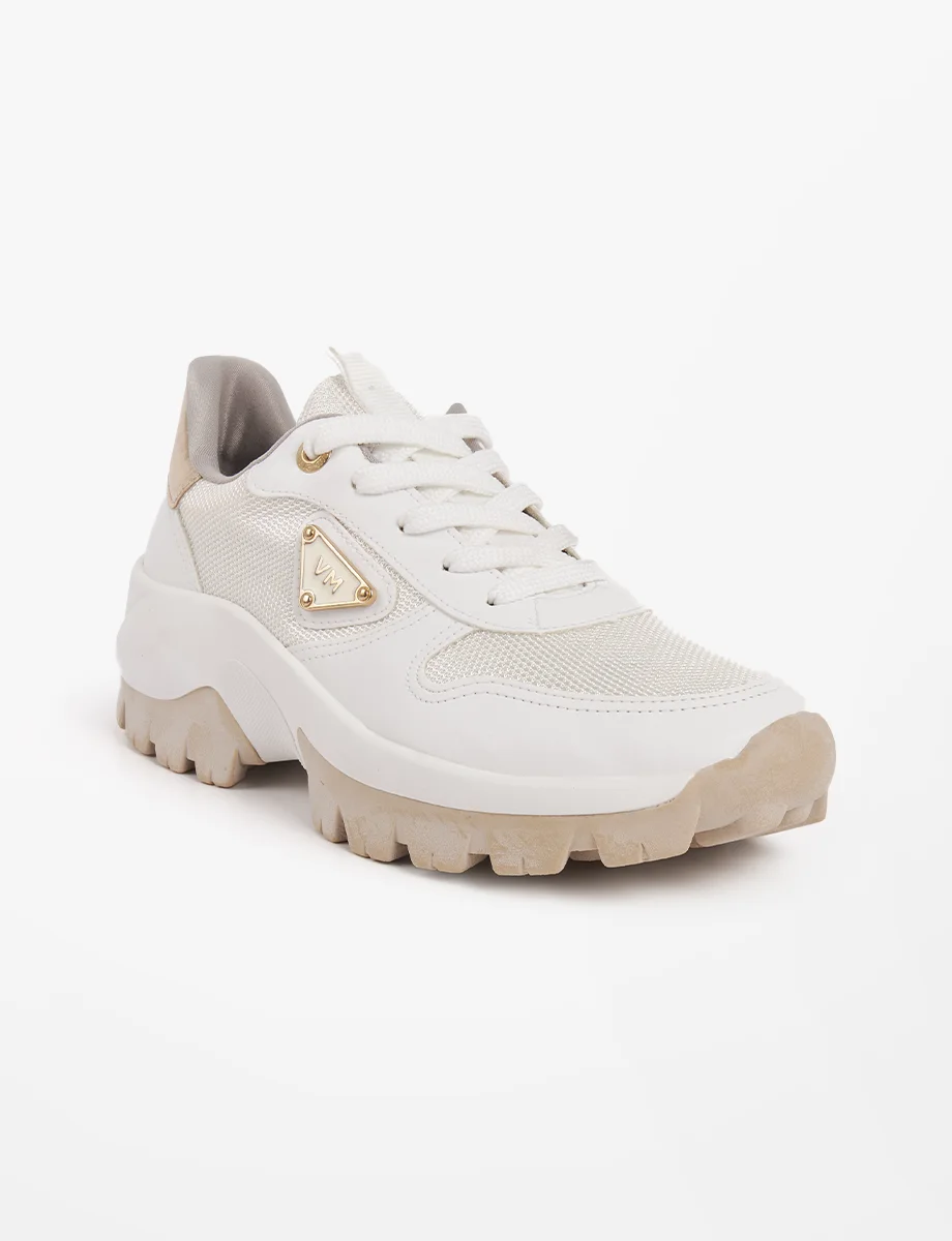 Sneakers Chuncky Blanco | Via Marte