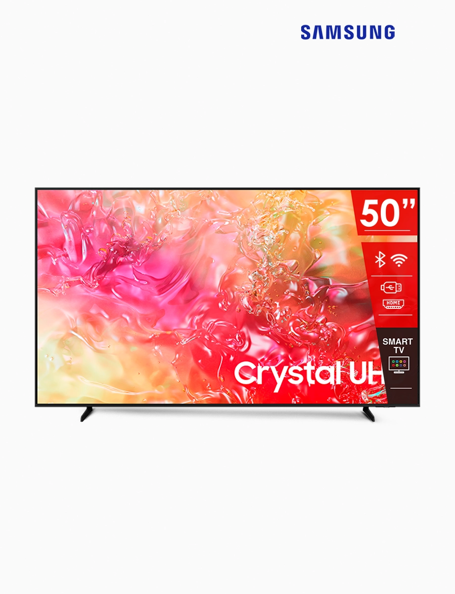 Televisor 50" Crystal UHD 4K Negro | Samsung