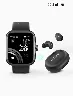 Combo SmartWatch Viva Pro Negro + Audífonos Power Buds Negro | Cubitt