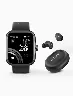 Combo SmartWatch Viva Pro Negro + Audífonos Power Buds Negro | Cubitt