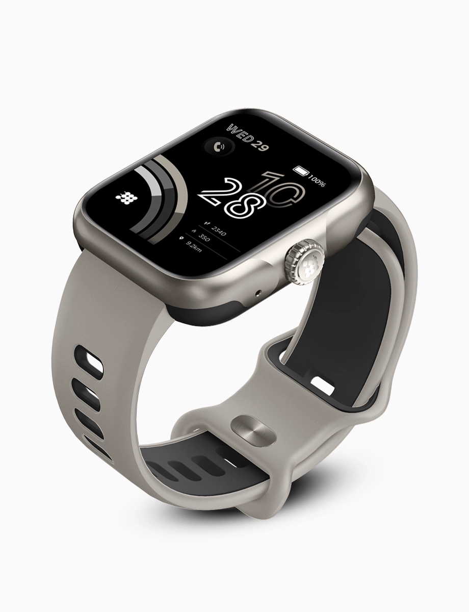 Combo SmartWatch Viva Pro Gris + Audífonos Power Buds Blanco | Cubitt