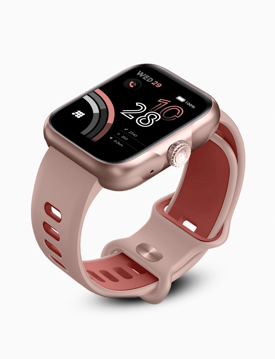 Combo SmartWatch Viva Pro Rose Gold + Audífonos Power Buds Blanco | Cubitt