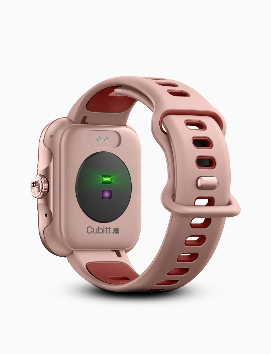 Combo SmartWatch Viva Pro Rose Gold + Audífonos Power Buds Blanco | Cubitt