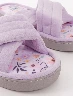 Pantufla Afelpada Lila Mujer – Suavidad y confort en cada paso.