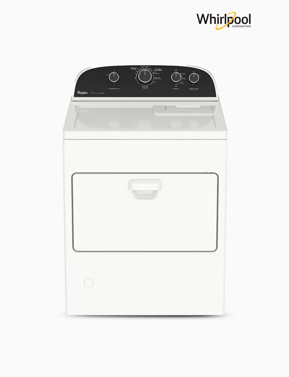 Secadora a Gas Carga Superior 19 Kg Blanca | Whirlpool