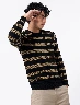 Sweater Franjas Negro Hombre – Diseño moderno para outfits urbanos