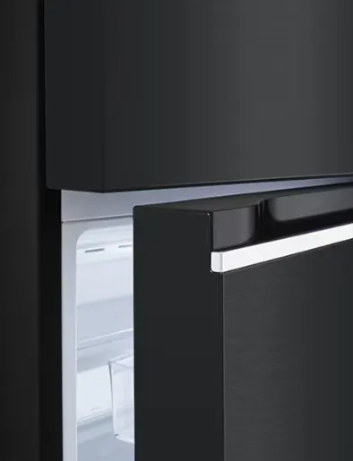 Refrigeradora 493 Lt Top Freezer Negro | LG