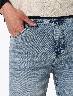 Pantalón Slim Celeste Claro Hombre – Estilo actual para ocasiones casuales