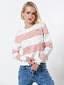 Sweater Rayas Rosado Valeria Mujer – Toque suave femenino
