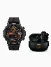 Combo Smartwatch Aventador SVJ GPS Negro + EarBuds Huracan 200 Negro | Lamborghini