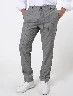Pantalón Ejecutivo a Cuadros Gris Hombre – Imagen formal moderna