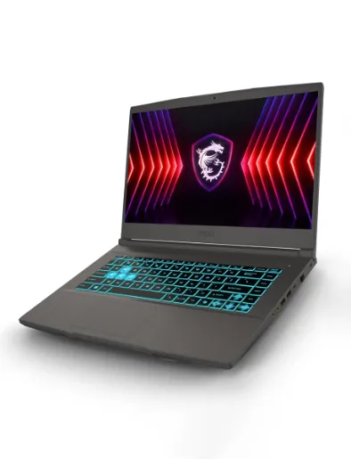 Combo Gamer Laptop THIN A15 AI B8VF-270US de 1 TB y RAM 16 GB Negro + Mouse Gaming USB Negro + Headset Gaming Negro | MSI