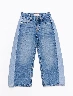 Jean Wide Leg Azul Medio Niña – Estilo amplio y cómodo diario