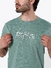 Camiseta Paradise Verde Aceituna Hombre – Estilo natural para días tranquilos