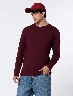 Buzo Llano Vino Hombre – Estilo cómodo para outfits casuales