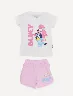 Conjunto Camiseta Bluey + Short Rosado Infantil Niña – Outfit completo lleno de color