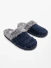 Pantuflas Llanas Azul Hombre – Descanso cómodo para casa
