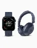 Combo Smartwacth VIVA 2 Azul + Audífonos Power HeadPhones Azul | Cubbit