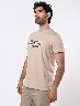 Camiseta Outside Habano Hombre – Estilo casual natural