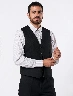 Terno 3 Piezas Negro Hombre – Elegancia clásica con toque moderno
