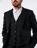 Terno 3 Piezas Negro Hombre – Elegancia clásica con toque moderno