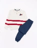 Conjunto Buzo Polo Crudo + Jogger Azul Niño – Comodidad y estilo para cada día