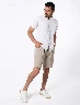Bermuda Llana Beige Hombre – Ideal para outfits frescos diarios