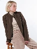 Chaqueta Cuero Chocolate Mujer – Estilo audaz con carácter urbano