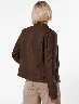 Chaqueta Cuero Chocolate Mujer – Estilo audaz con carácter urbano