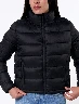 Chompa Padding Negro Mujer – Estilo urbano con apariencia sofisticada