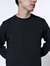 Buzo Llano Negro Hombre – Comodidad y estilo en un básico esencial
