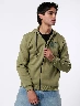 Chompa con Capucha Verde Hombre – Estilo casual con abrigo cómodo diario