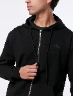 Chompa con Cremallera Negra Hombre – Prenda práctica para combinar