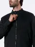 Chaqueta Llana Negra Gabriel Hombre – Abrigo básico funcional